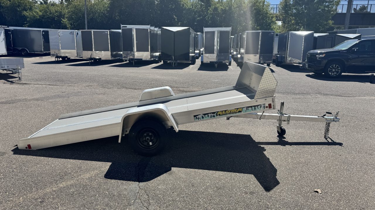 New 2027 Aluma 50X12 TILT Snowmobile Trailer