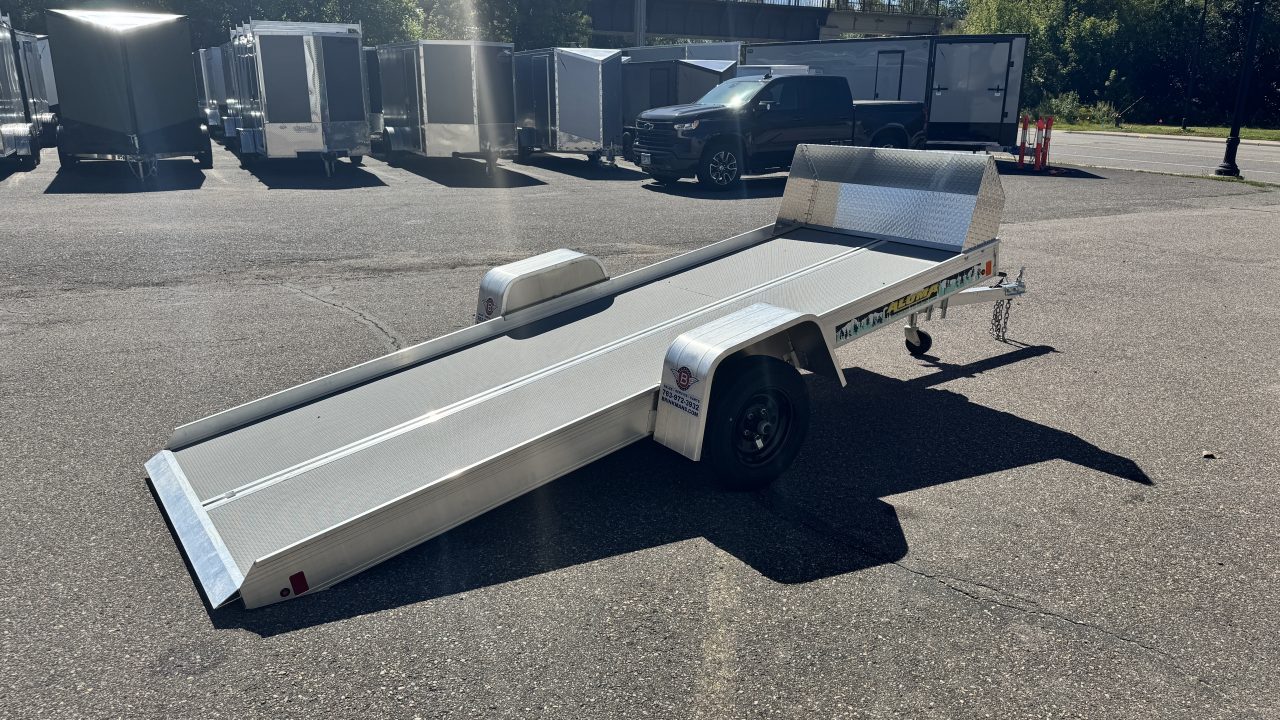 New 2027 Aluma 50X12 TILT Snowmobile Trailer