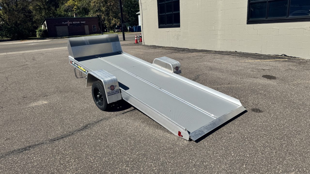 New 2027 Aluma 50X12 TILT Snowmobile Trailer