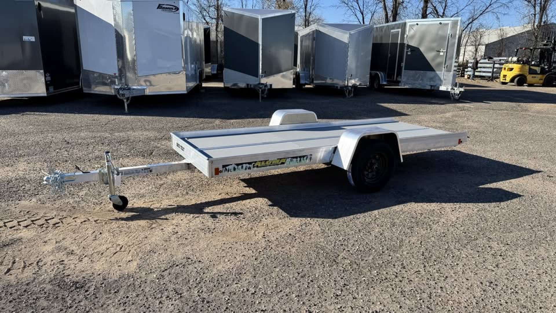 New 2027 Aluma 50X12 TILT Snowmobile Trailer