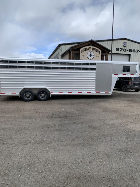 New 2026 Exiss Trailers STC7024 - 7'2  TALL / Stock Combo Trailer