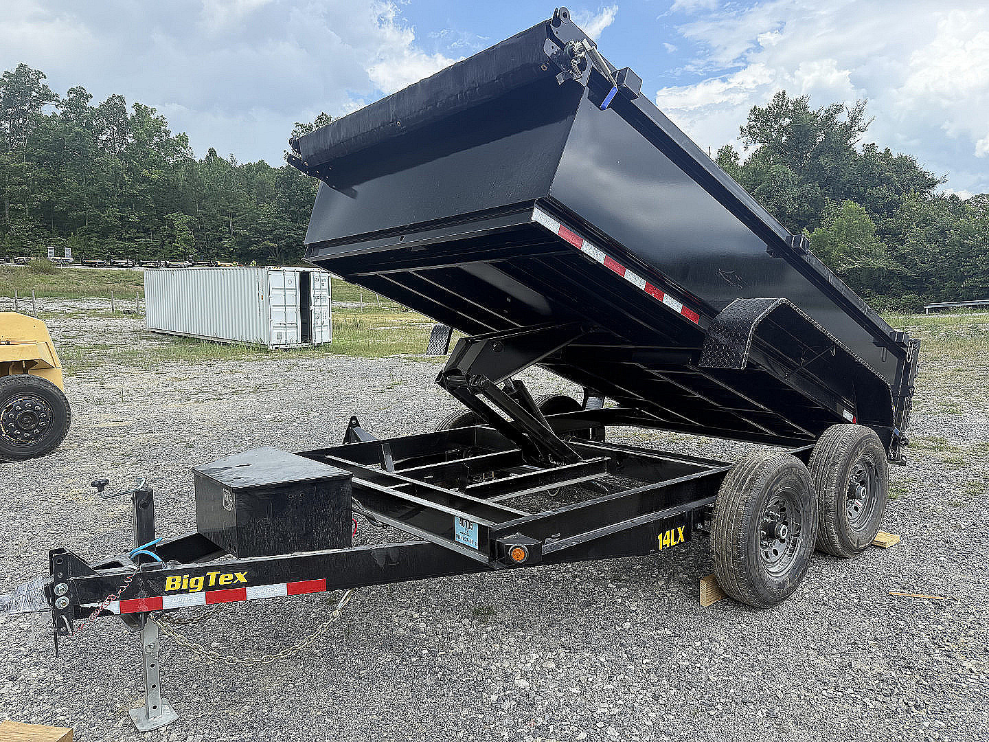 New 2027 Big Tex 14lx Dump Trailer 7x12 SCISSOR LIFT TARP RAMPE , COMBO GATE