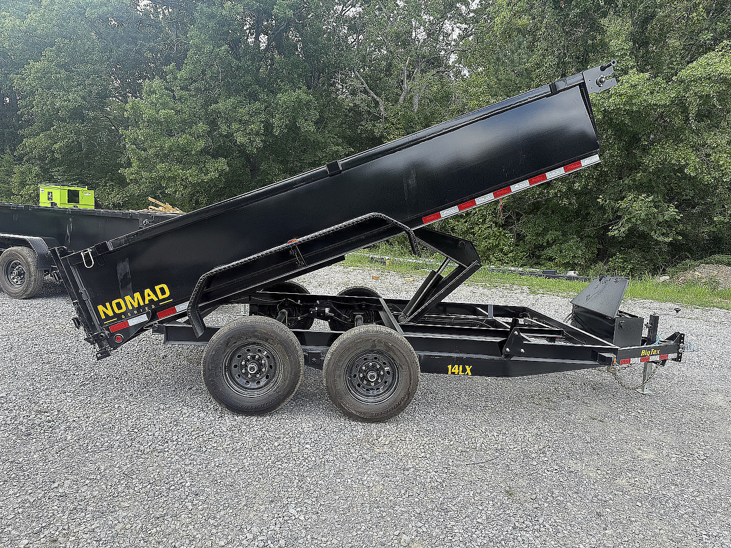 New 2027 Big Tex 14lx Dump Trailer 7x12 SCISSOR LIFT TARP RAMPE , COMBO GATE