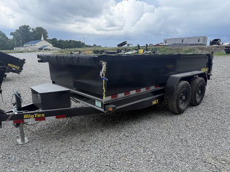 New 2027 Big Tex 14lx Dump Trailer 7x12 SCISSOR LIFT TARP RAMPE , COMBO GATE