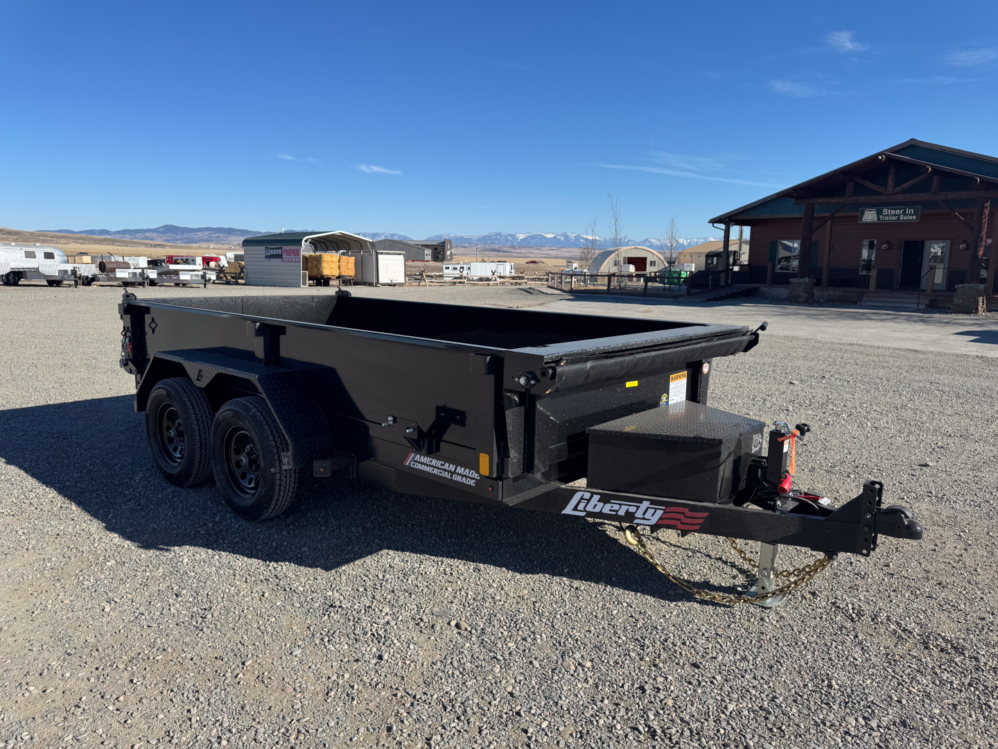 New 2026 Liberty LD7 72x12 Dump Trailer (7K GVW)