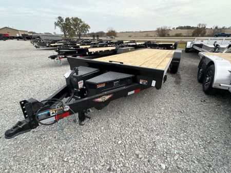 New 2026 H&H Black 82"x24' 14k Electric Tilt Speed Loader Car Hauler Trailer