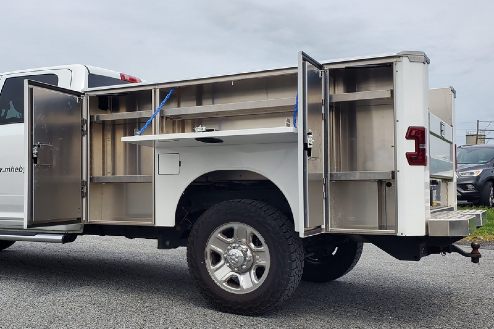 New EBY "RENEGADE" 9'3" x 80" Wide DW Aluminum Utility/Service Body - 60" CA