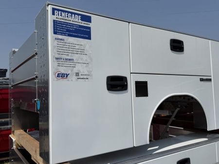 New EBY "RENEGADE" 9'3" x 80" Wide DW Aluminum Utility/Service Body - 60" CA