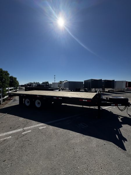 New 2026 GR TRAILERS 8.5' x 20' Tandem Axle Deckover (OA8020WR14L) Flatbed Trailer