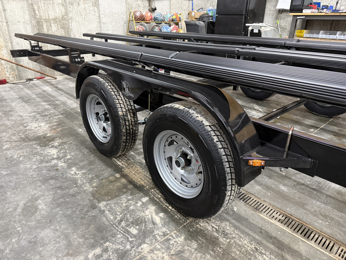 New 2027 Haul-Rite Trailers FS29-30ST-HD Pontoon Boat