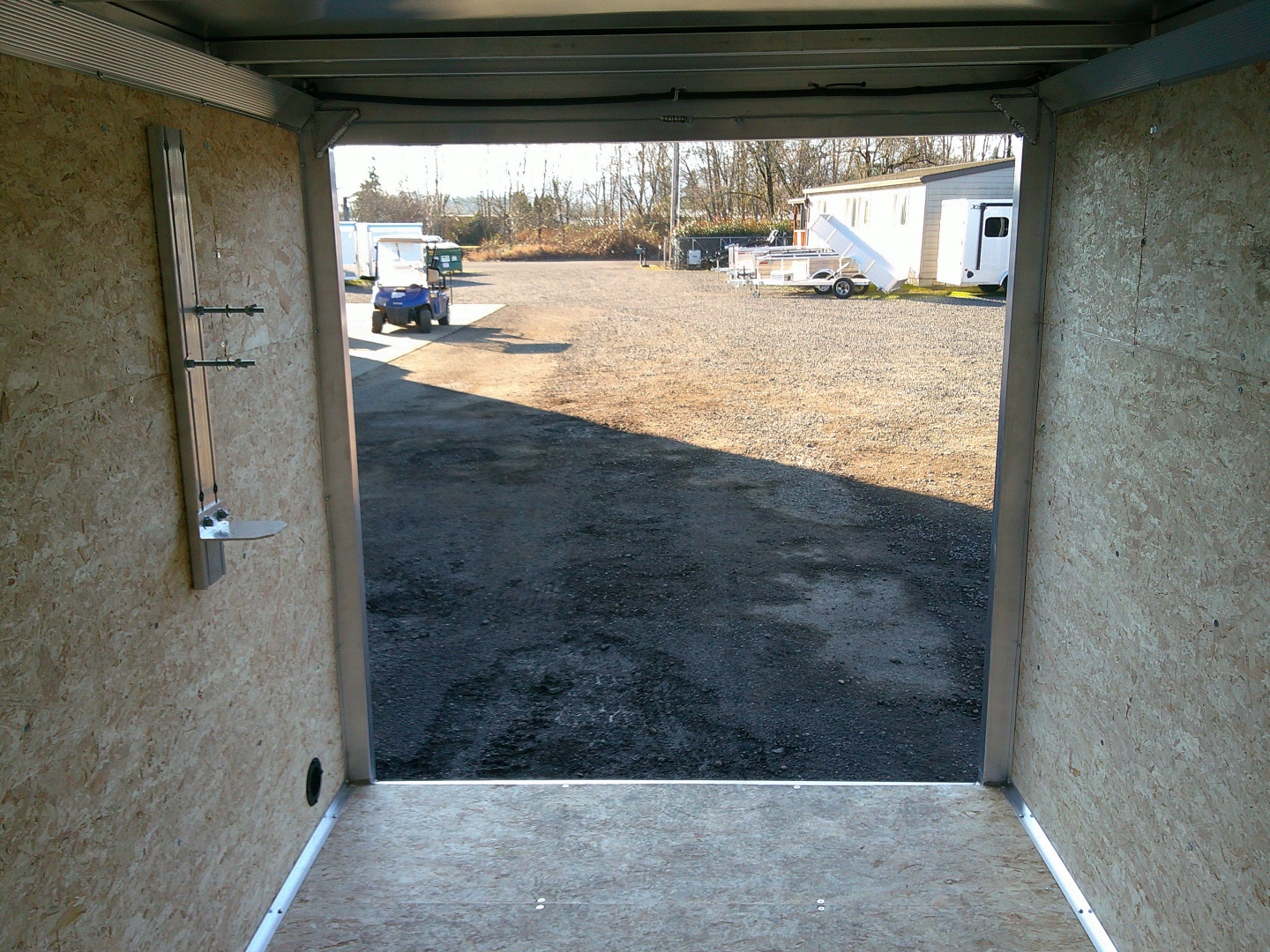 New 2026 ALCOM 6x10 3K Aluminum Cargo / Enclosed Trailer