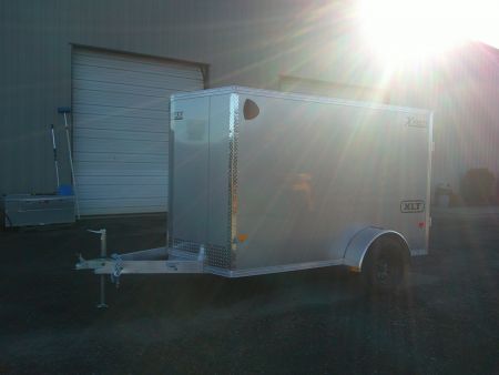 New 2026 ALCOM 6x10 3K Aluminum Cargo / Enclosed Trailer