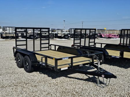 New 2026 Sure-Trac 7x12 7K Tube Top Utility Trailer