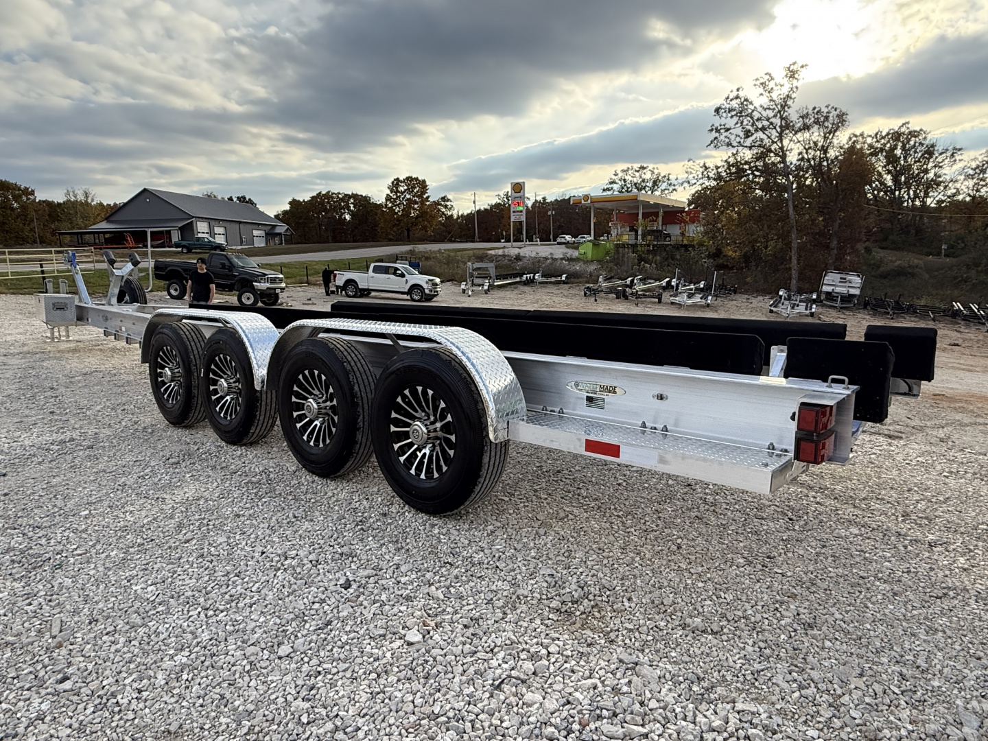 New 2027 WaterMade Boat Trailers WM40-42 Q32K Torsion Power Boat