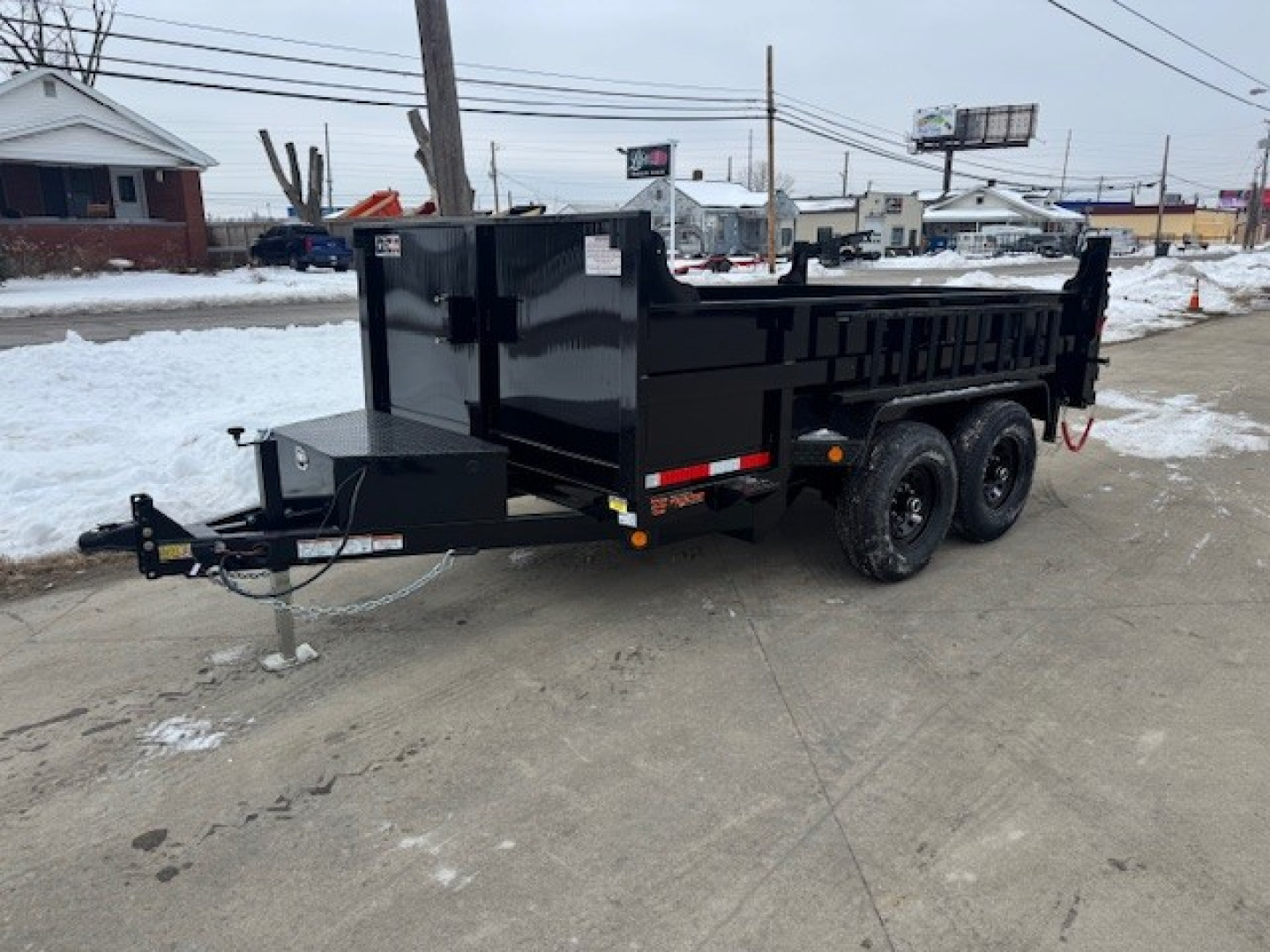 2026 7×12 Dump Trailer photo 4