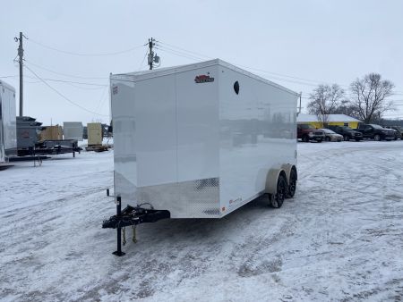 New United UJ 7X16 Cargo Enclosed Trailer