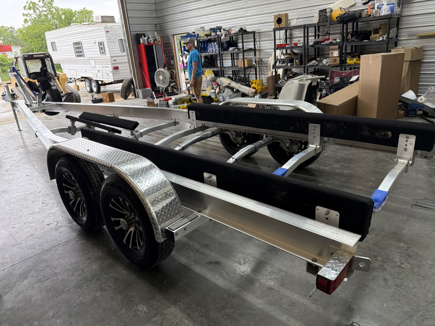 New 2027 WaterMade Boat Trailers WM30-12K Torsion Bowrider
