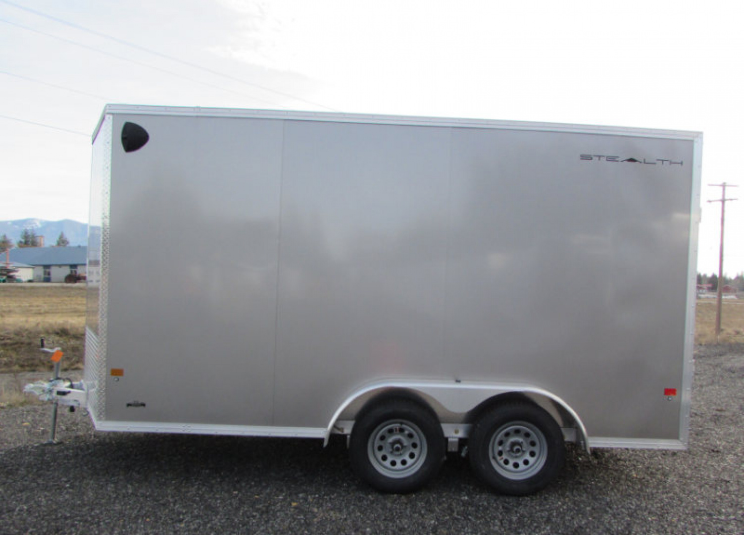 New 2025 ALCOM C7.5X14S-IF Cargo / Enclosed Trailer 7.5x14