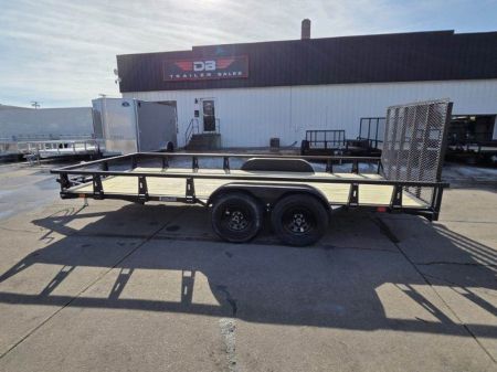 New 2026 HTC SUT716T Utility Trailer 83X16TA