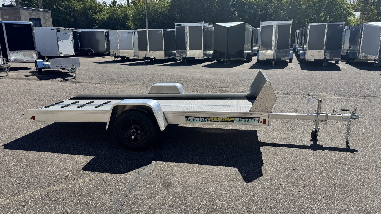 New 2027 Aluma 50X12 TILT Snowmobile Trailer