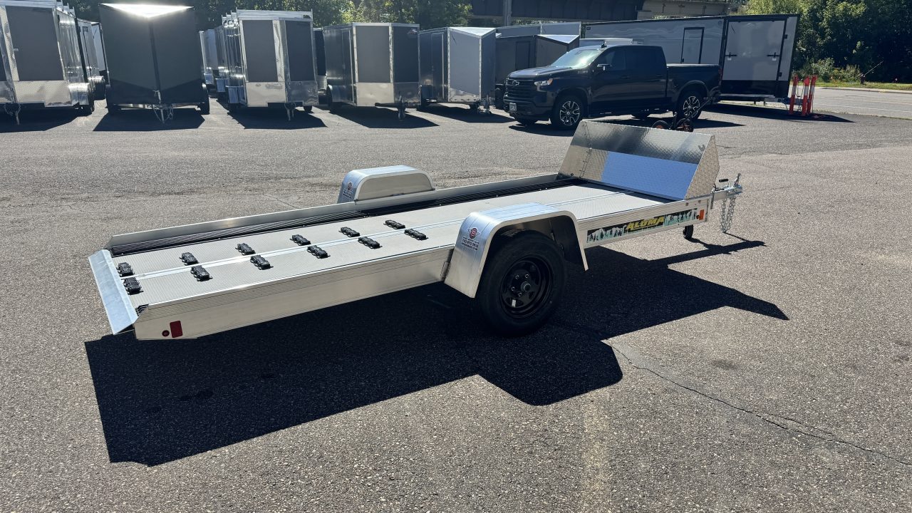 New 2027 Aluma 50X12 TILT Snowmobile Trailer