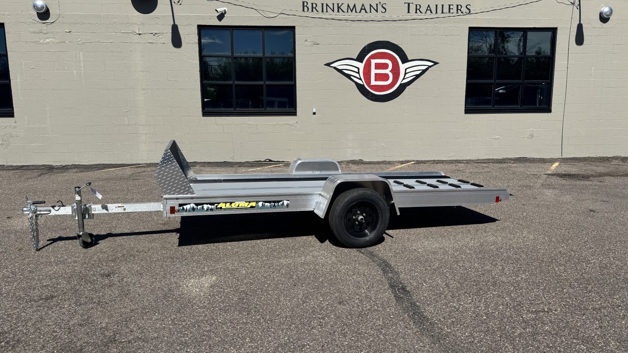 New 2027 Aluma 50X12 TILT Snowmobile Trailer