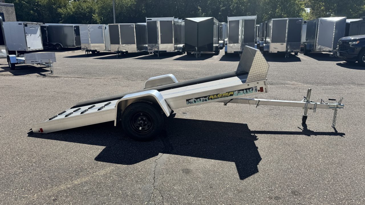 New 2027 Aluma 50X12 TILT Snowmobile Trailer