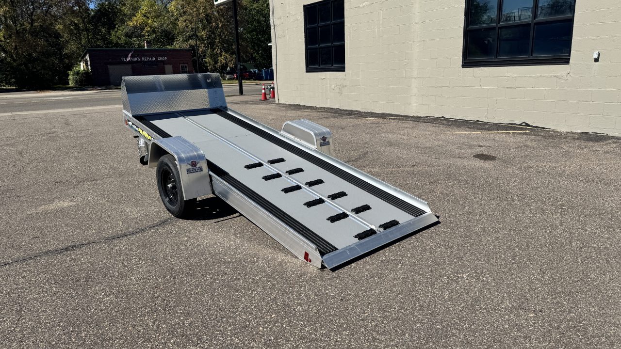 New 2027 Aluma 50X12 TILT Snowmobile Trailer