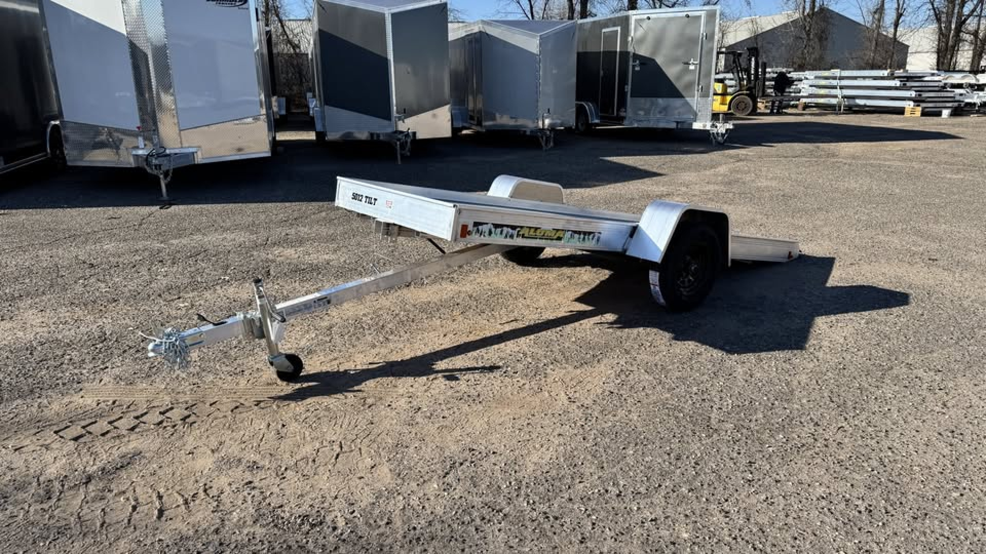 New 2027 Aluma 50X12 TILT Snowmobile Trailer