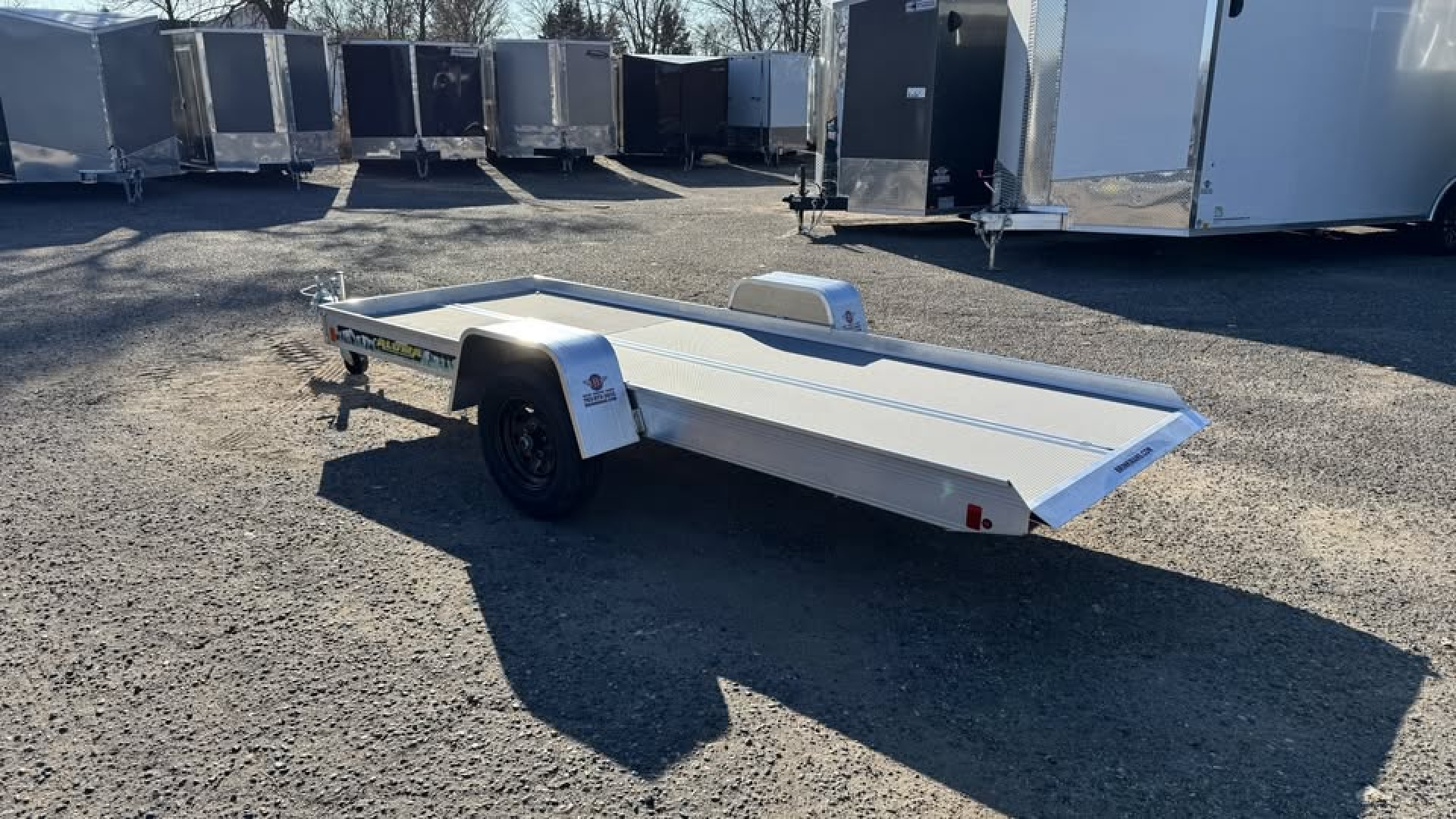 New 2027 Aluma 50X12 TILT Snowmobile Trailer