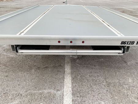 New Aluma (8.5'x12') Aluminum Snowmobile Trailer- 2 Place Drive On/Off!