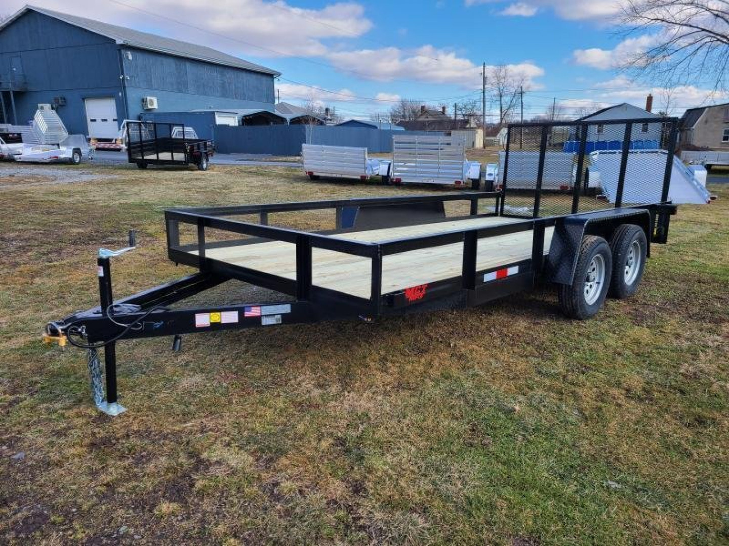 New 2026 MCT MFG 102X16LST Utility Trailer