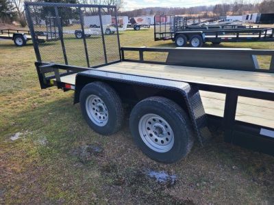 New 2026 MCT MFG 102X16LST Utility Trailer