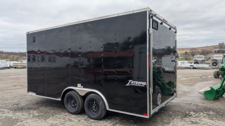 New 2026 Homesteader 8.5x16 Intrepid V-Nose Cargo Trailer w/ Ramp