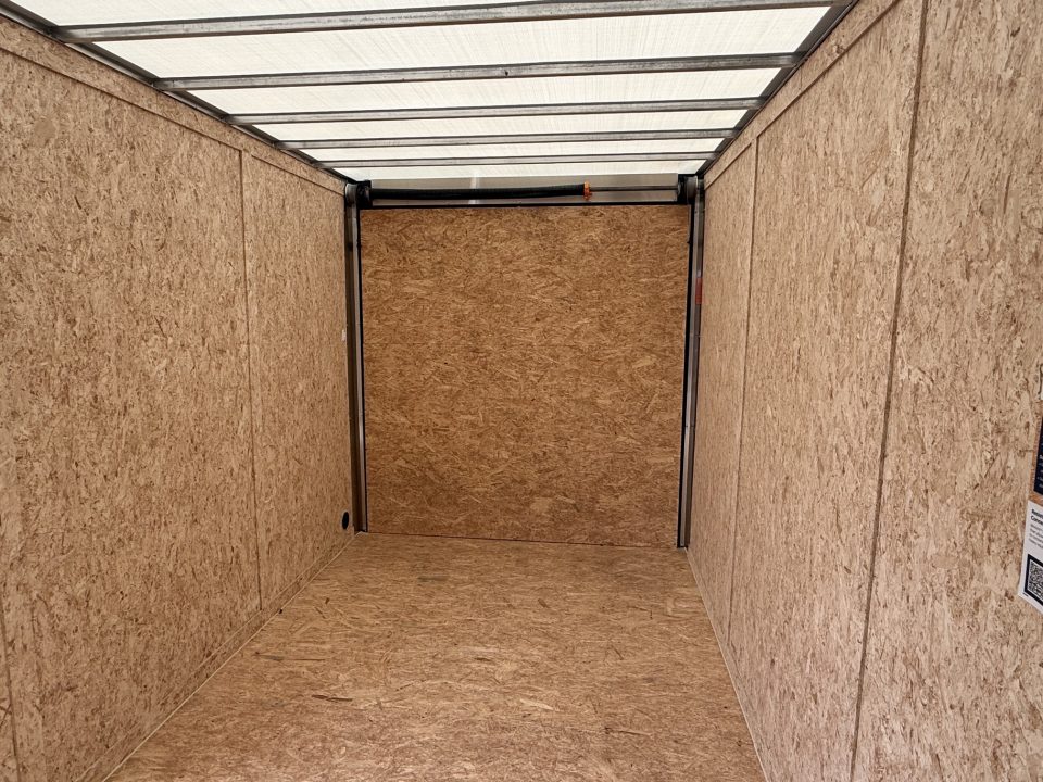 New 2026 Formula Traverse Red 7'x14' 7k Flat Top V-Nose Enclosed Cargo Trailer