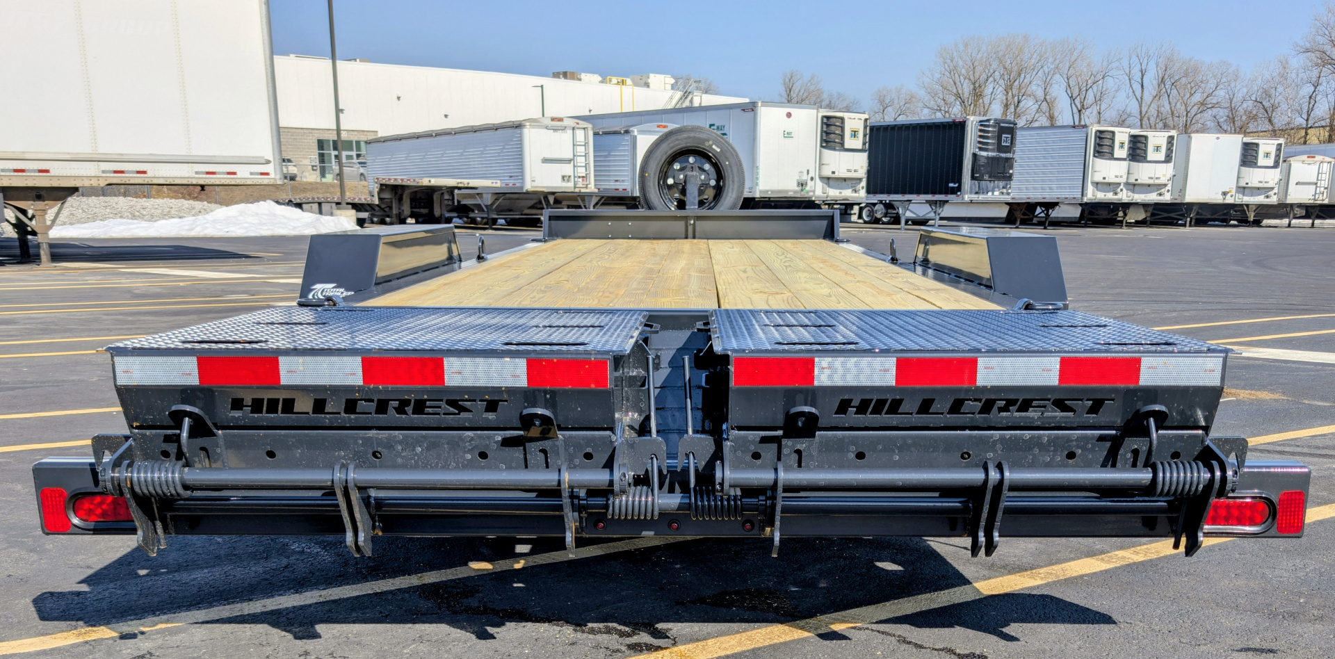 7×22 Equipment Flatbed Trailer photo 3