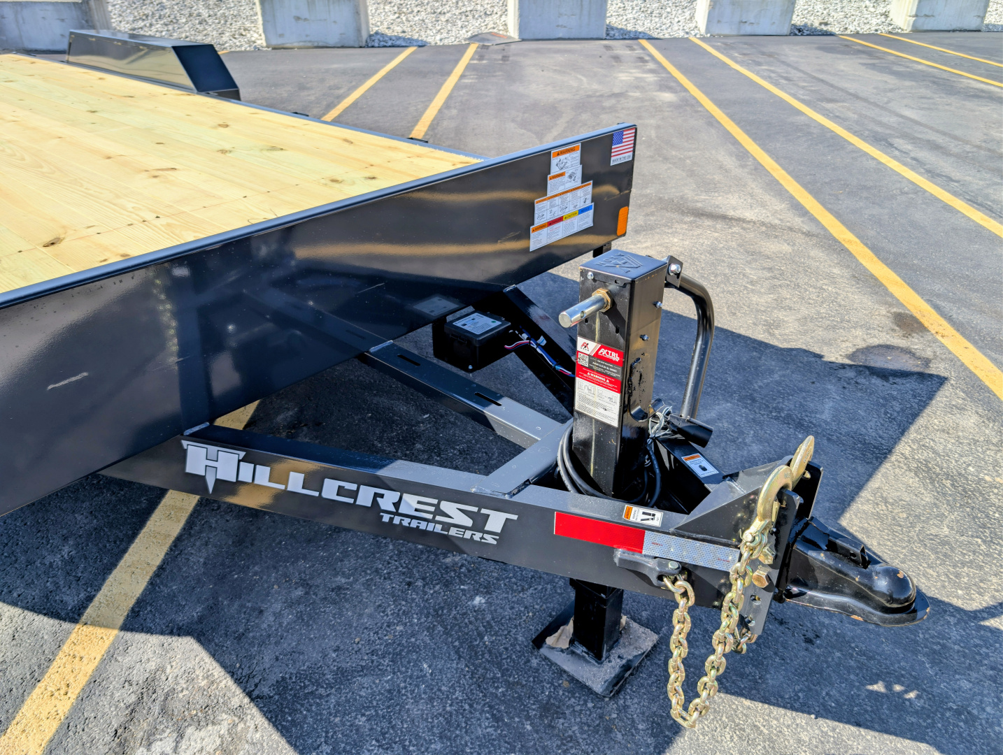 7×20 Equipment Flatbed Trailer photo 6