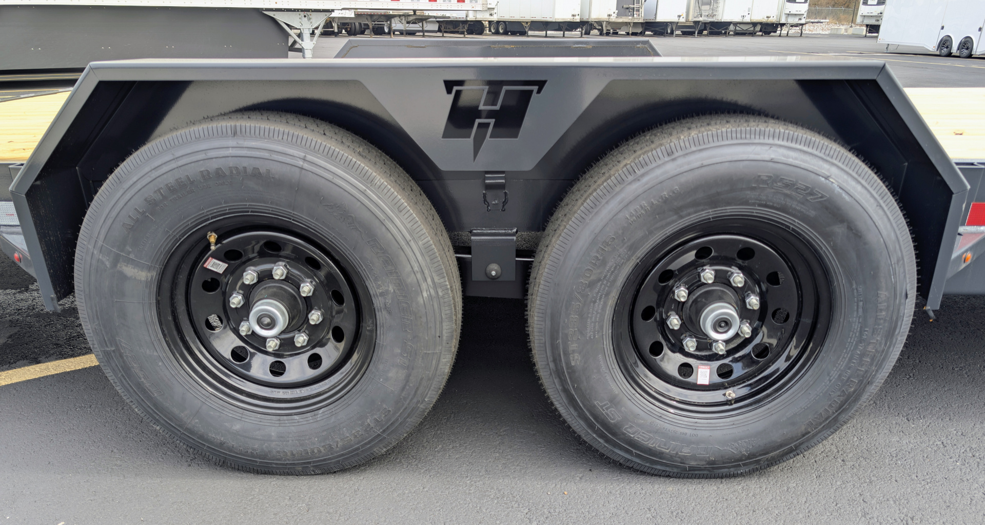 7×22 Equipment Flatbed Trailer photo 8