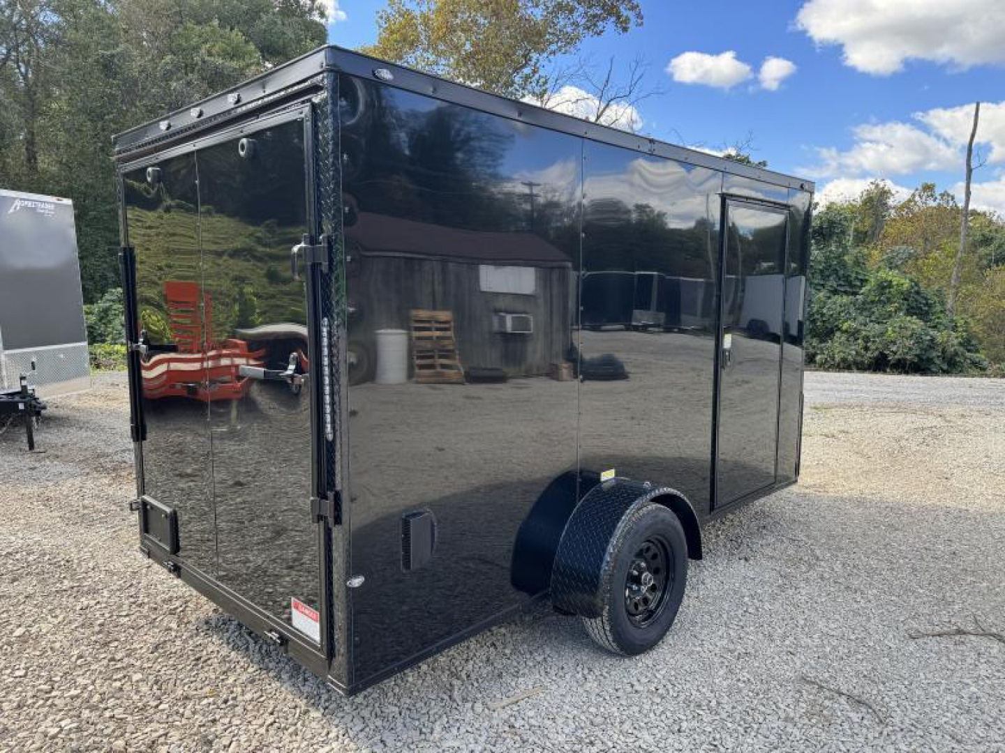 New 2026 Golden Cargo 6X12 SA BLACKOUT Cargo / Enclosed Trailer