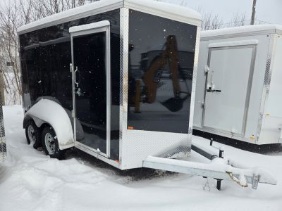 New 2026 ML Trailers 6'X12' TA-3500 Galvanized Cargo Trailer