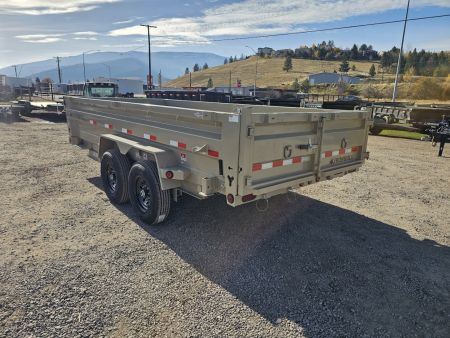 New 2026 Iron Bull 7x16 15k Dump Trailer