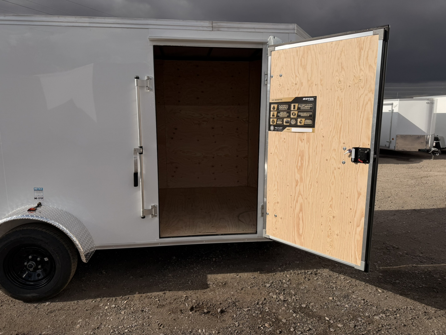 New 2026 Royal Cargo Trailers 6-12-1.5V Enclosed 3K GVWR