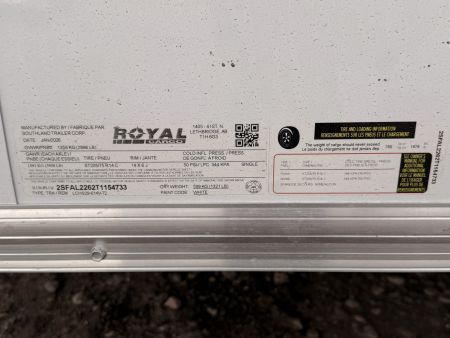 New 2026 Royal Cargo Trailers 6-12-1.5V Enclosed 3K GVWR