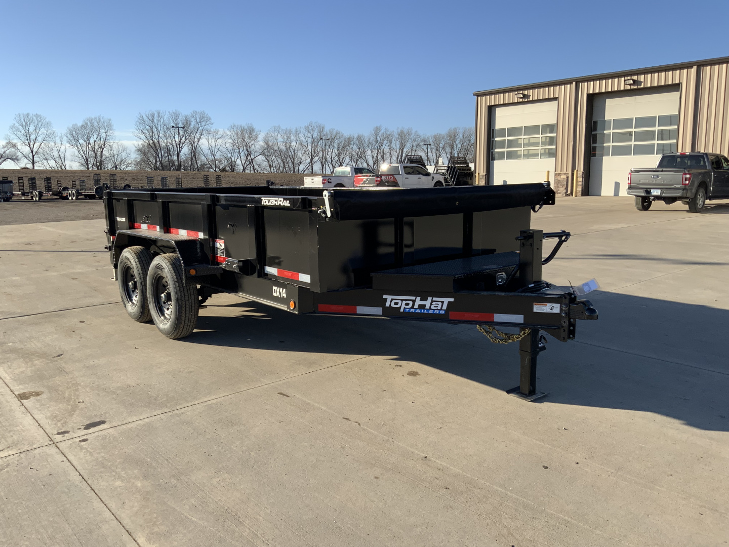New 2026 Top Hat DX14 83 X 14 Dump Trailer