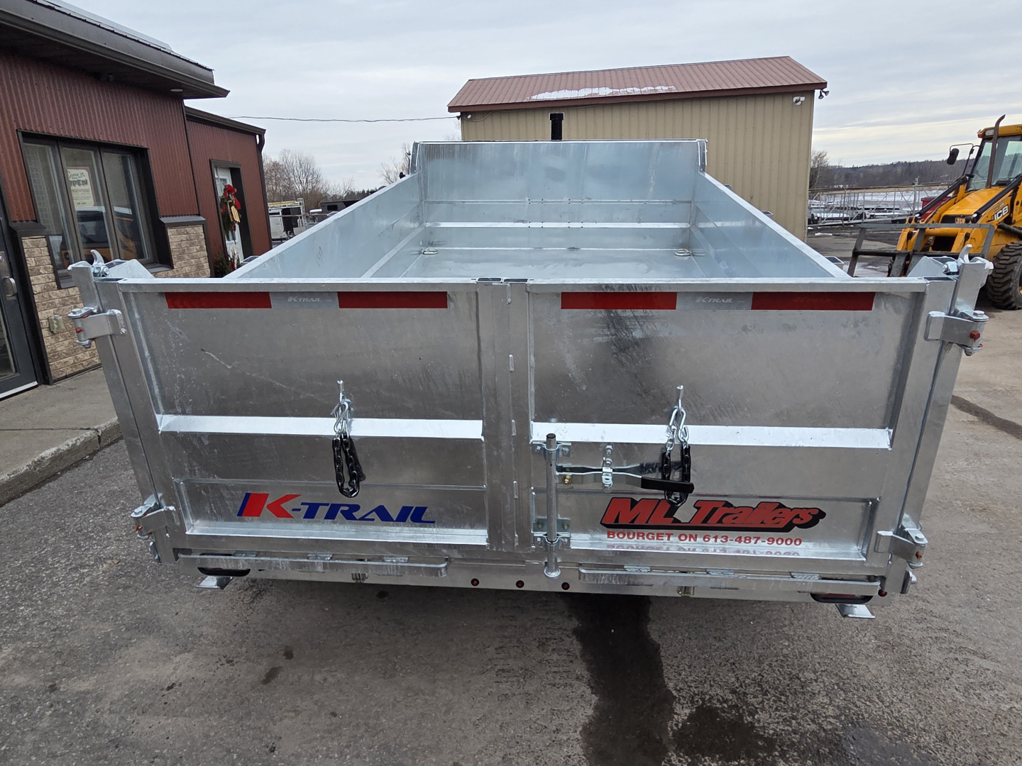 New 2026 K-Trail 7 x 12 Expert Series 7 Ton Dump Trailer