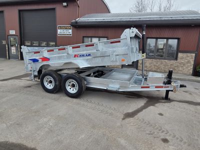 New 2026 K-Trail 7 x 12 Expert Series 7 Ton Dump Trailer