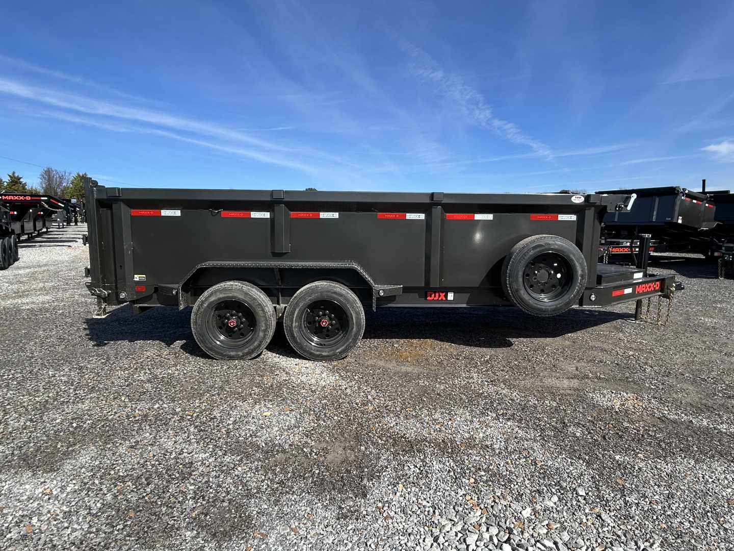 New 2026 MAXXD Dump Trailer | 83" x 16' | 17.5K GVWR
