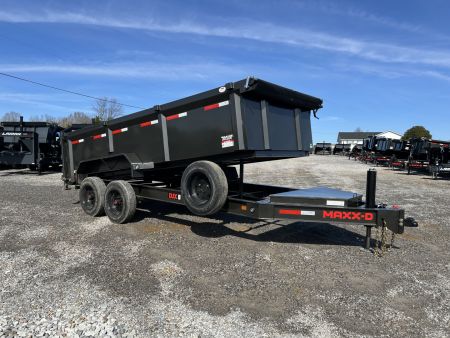 New 2026 MAXXD Dump Trailer | 83" x 16' | 17.5K GVWR