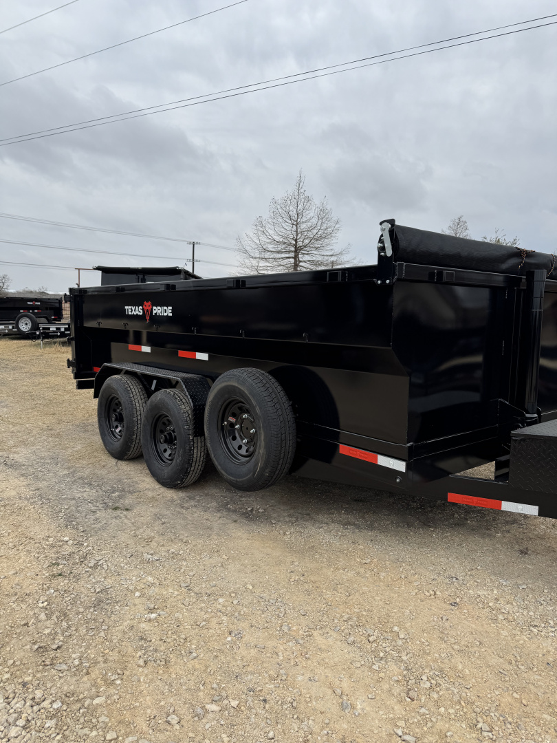 New 2026 Texas Pride Trailers DT71416KBP-3558 Dump Trailer