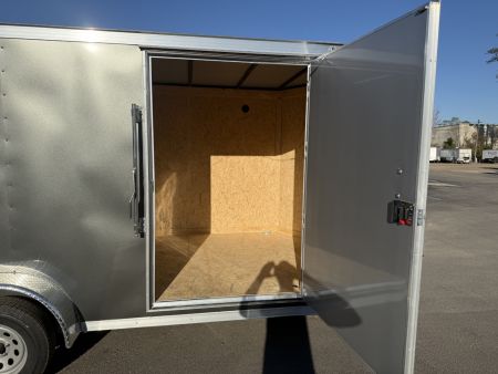 New TX7X16TA2 TEXAS TRAILERS 7' X 16' CARGO / ENCLOSED TRAILER W/REAR RAMP DOOR & SIDE DOOR